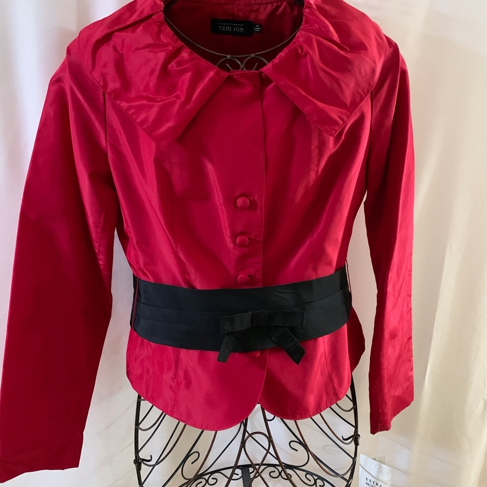 Silk Hip length jacket-NWT